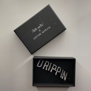 Sparkle drippin hair pin